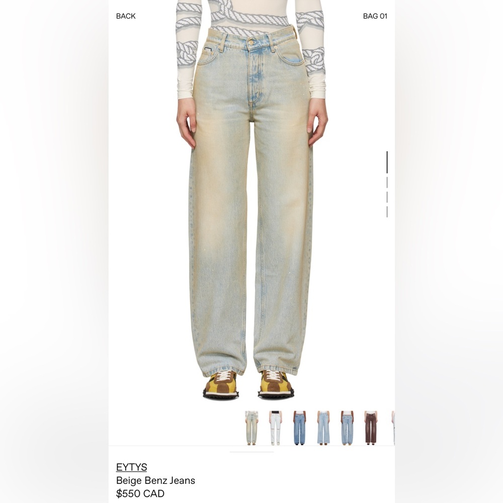 Eytys Jeans size 28
